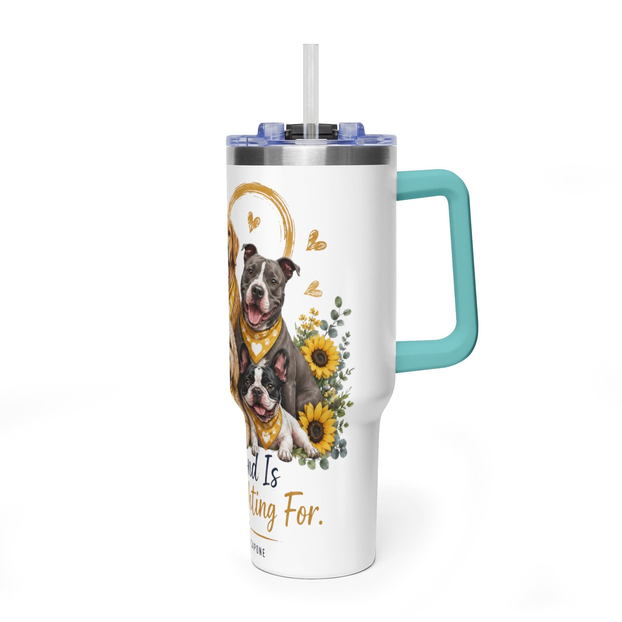 "The Bond Is Worth Fighting For" — 40oz Vacuum Tumbler
