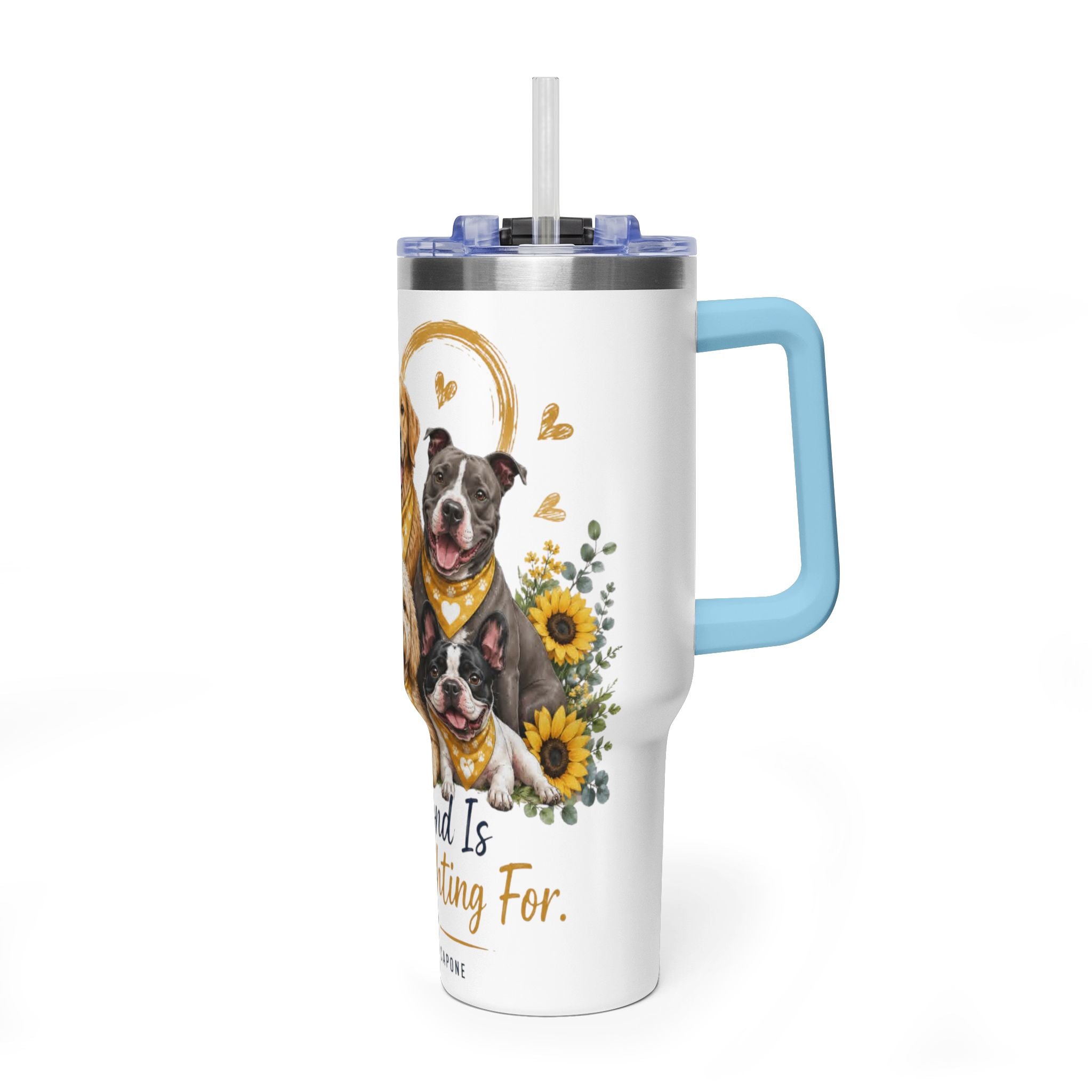 "The Bond Is Worth Fighting For" — 40oz Vacuum Tumbler