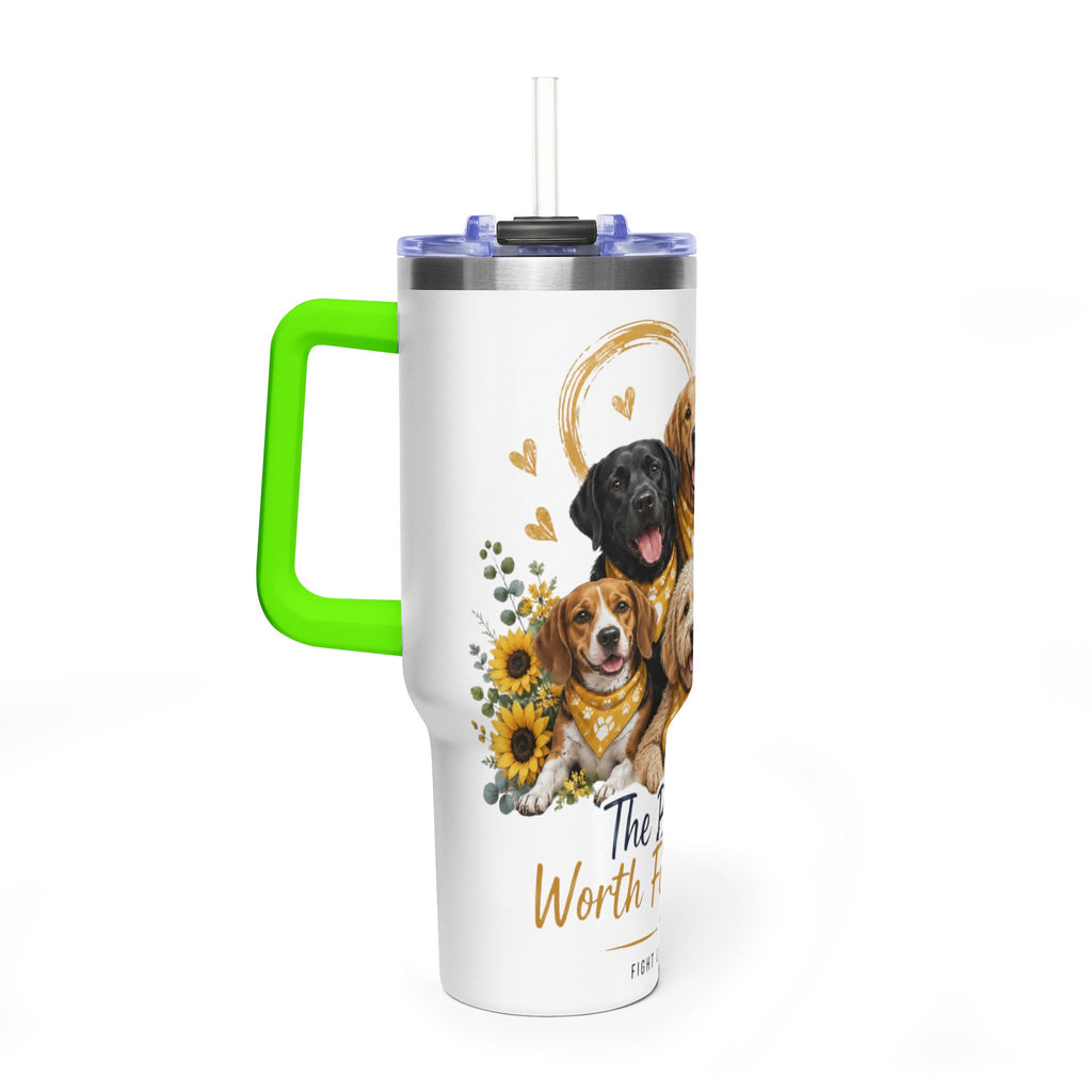 "The Bond Is Worth Fighting For" — 40oz Vacuum Tumbler