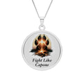 "Fight Like Capone" Pendant Necklace