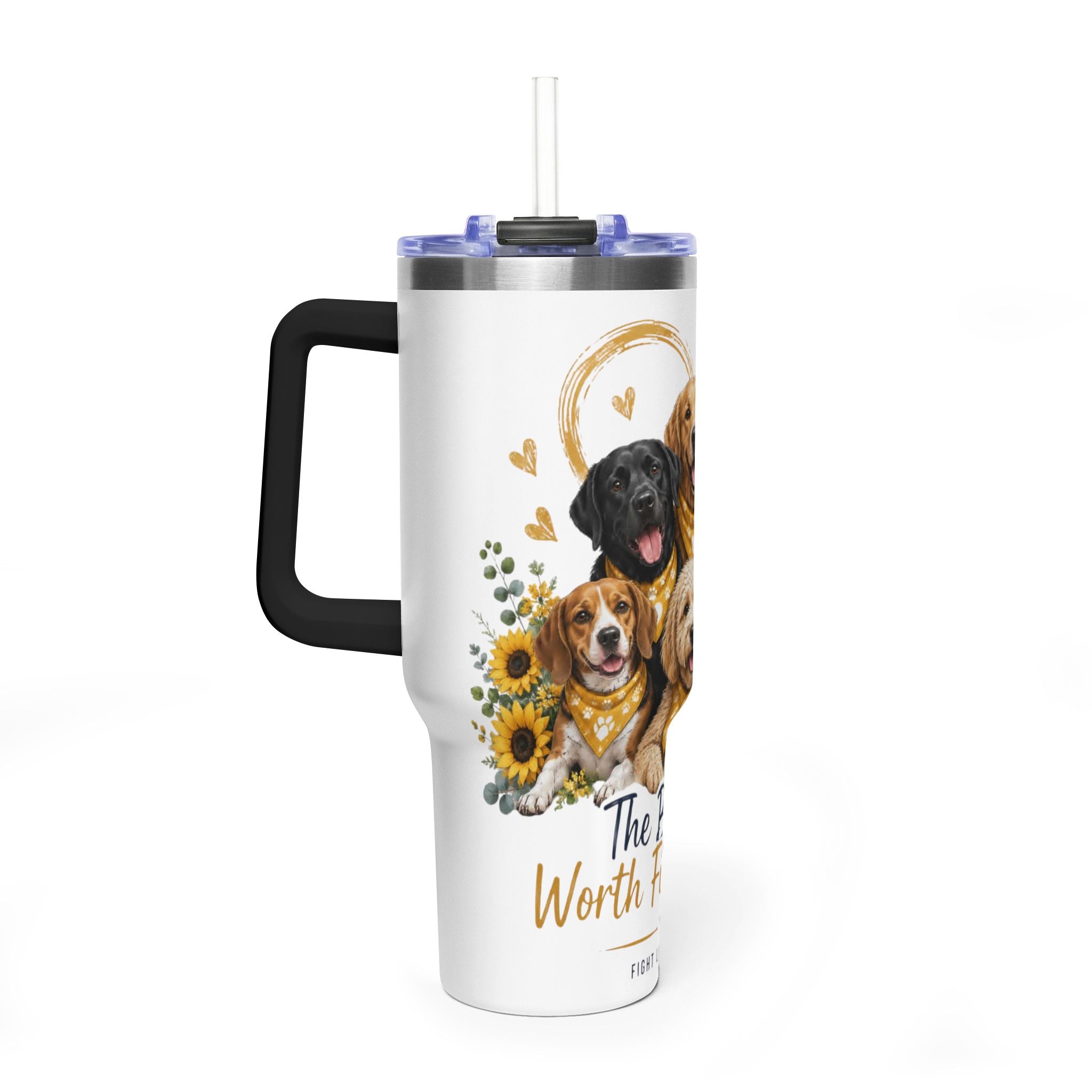 "The Bond Is Worth Fighting For" — 40oz Vacuum Tumbler