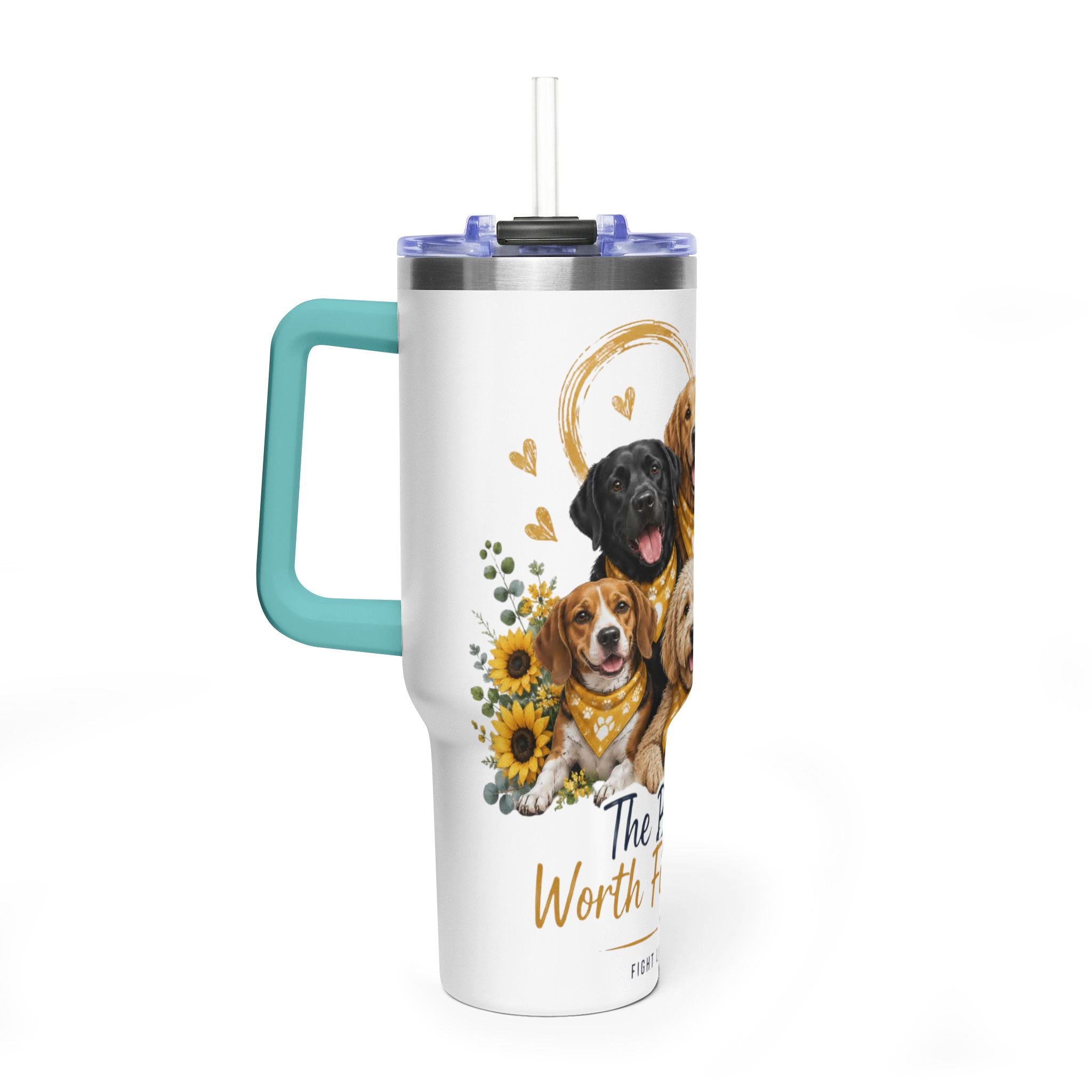 "The Bond Is Worth Fighting For" — 40oz Vacuum Tumbler