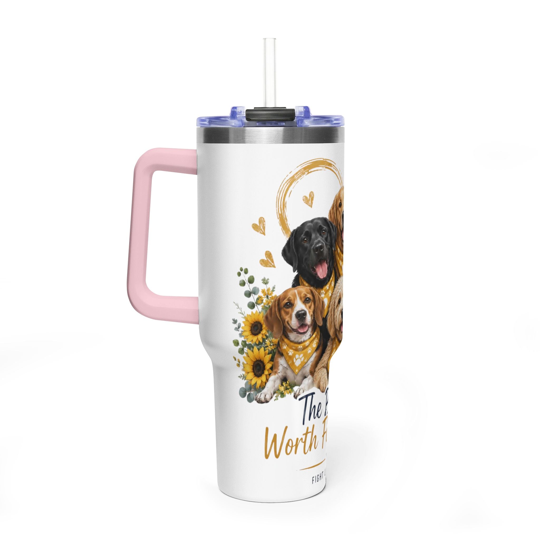 "The Bond Is Worth Fighting For" — 40oz Vacuum Tumbler