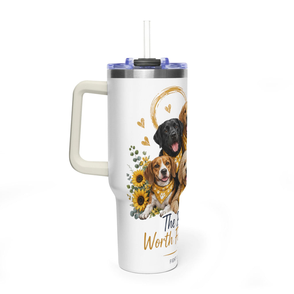 "The Bond Is Worth Fighting For" — 40oz Vacuum Tumbler