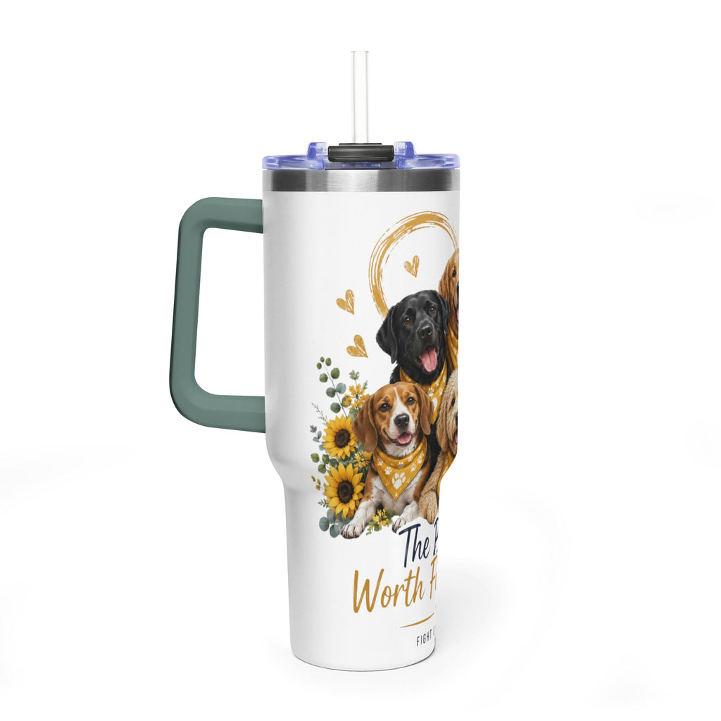 "The Bond Is Worth Fighting For" — 40oz Vacuum Tumbler