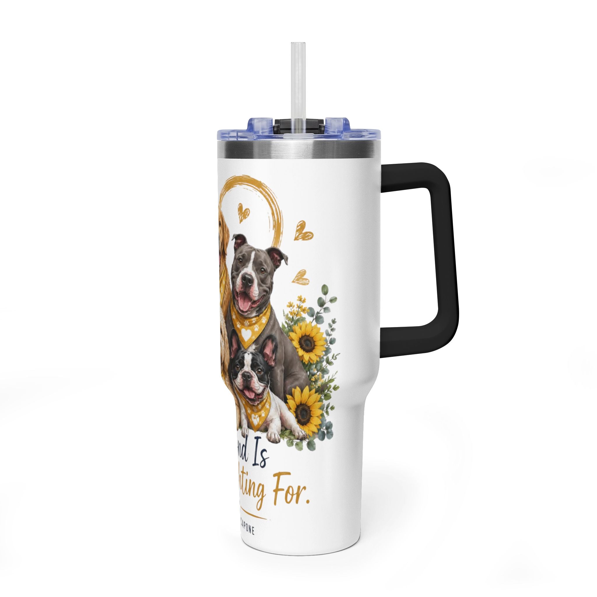 "The Bond Is Worth Fighting For" — 40oz Vacuum Tumbler