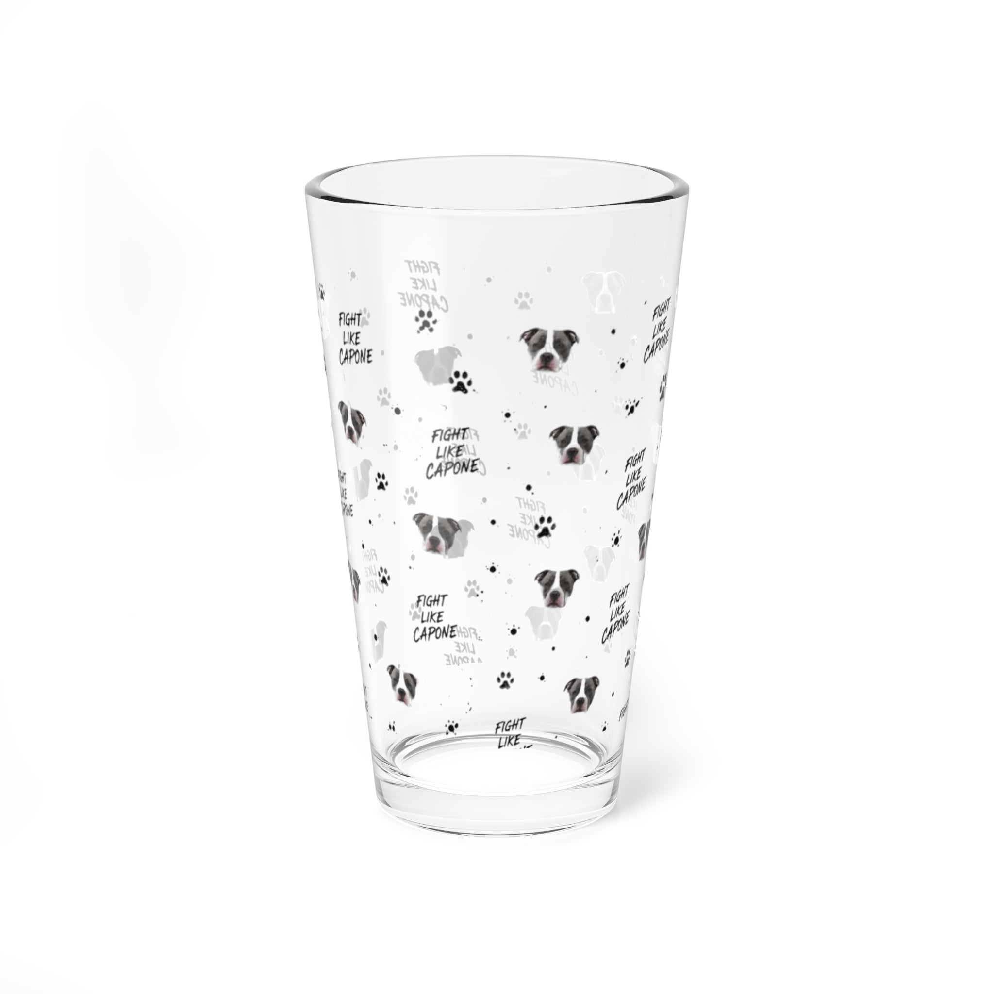 “Fight Like Capone” — 16oz Pint Glass