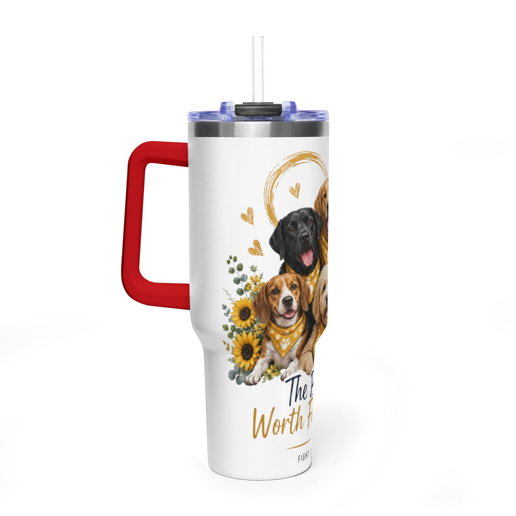 "The Bond Is Worth Fighting For" — 40oz Vacuum Tumbler