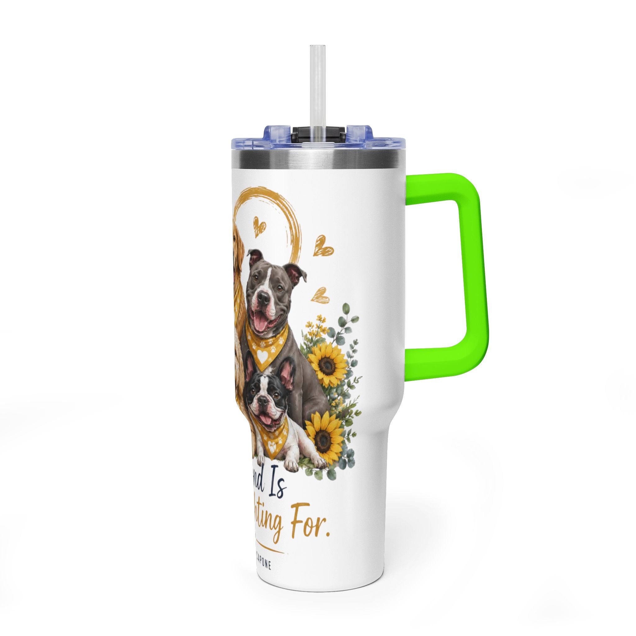 "The Bond Is Worth Fighting For" — 40oz Vacuum Tumbler