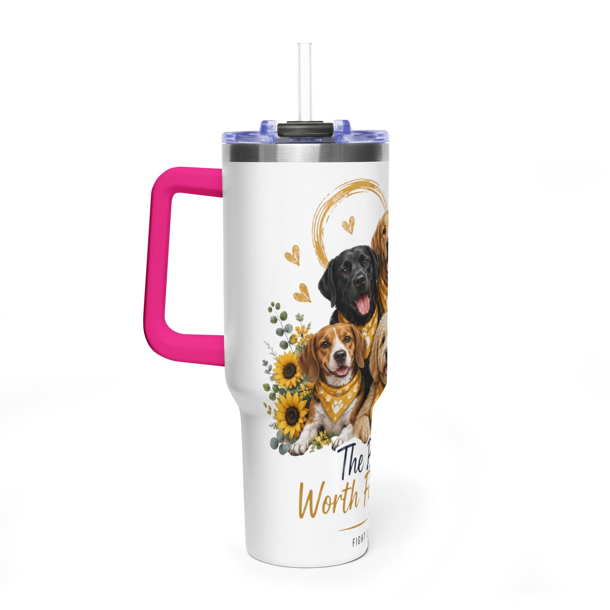 "The Bond Is Worth Fighting For" — 40oz Vacuum Tumbler
