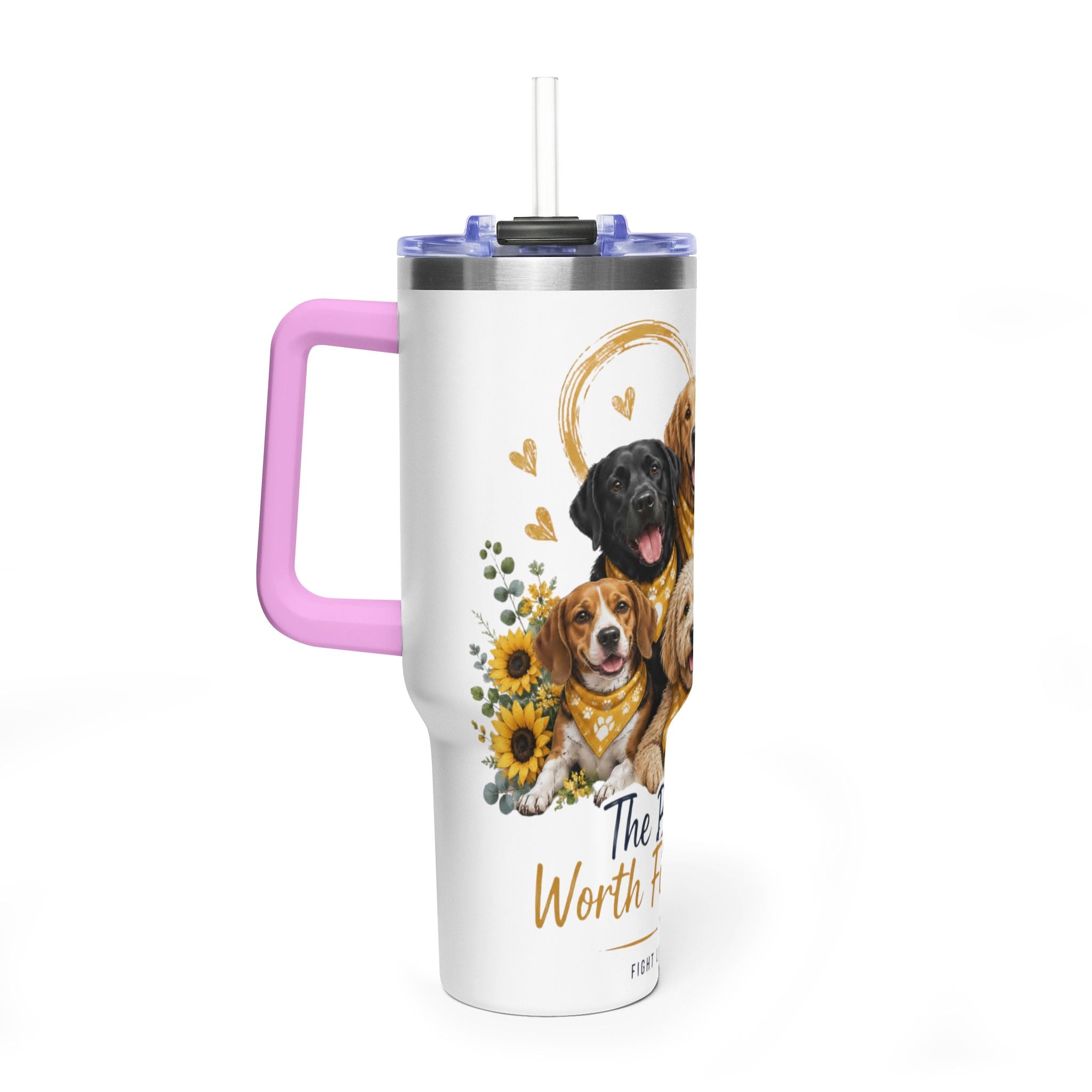 "The Bond Is Worth Fighting For" — 40oz Vacuum Tumbler