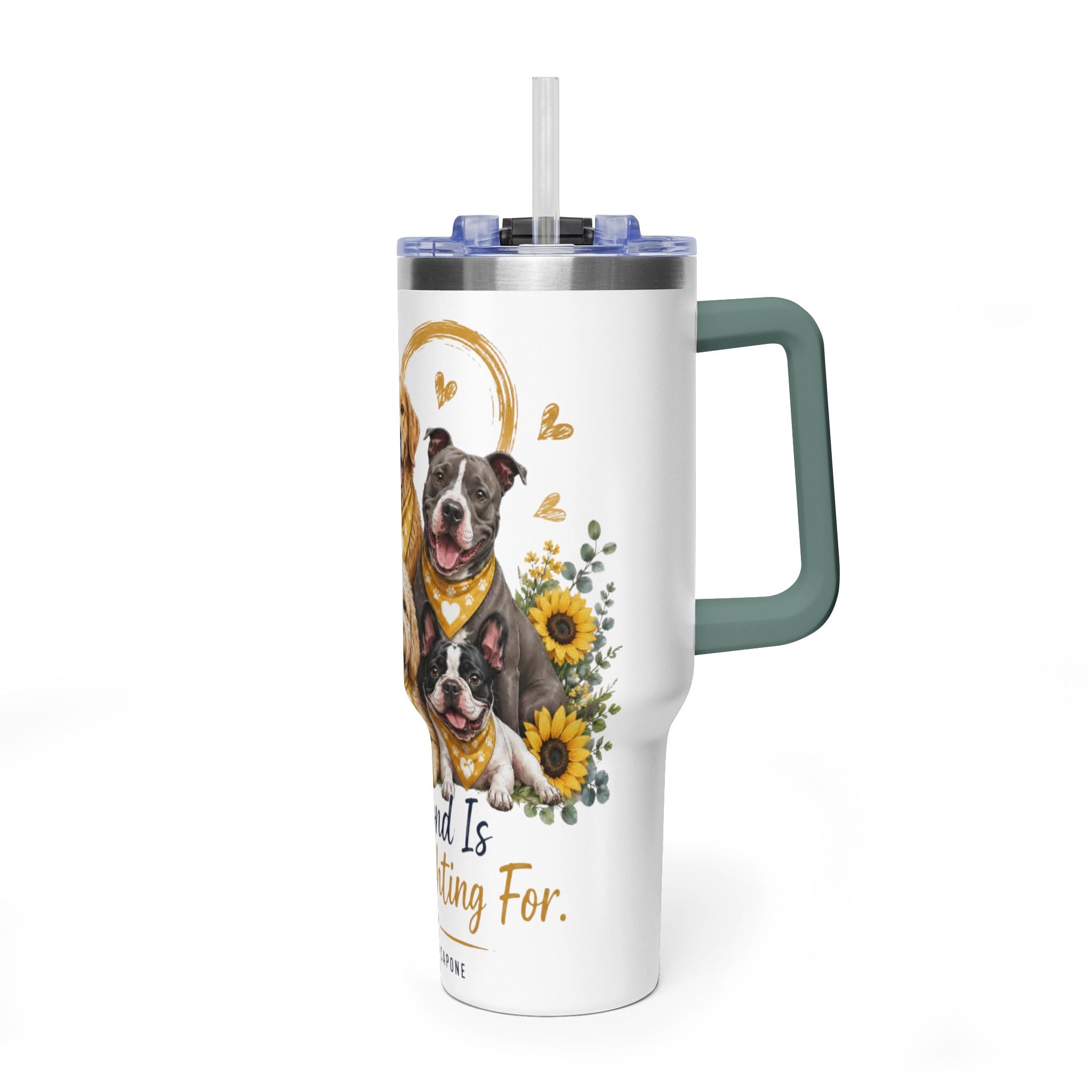 "The Bond Is Worth Fighting For" — 40oz Vacuum Tumbler
