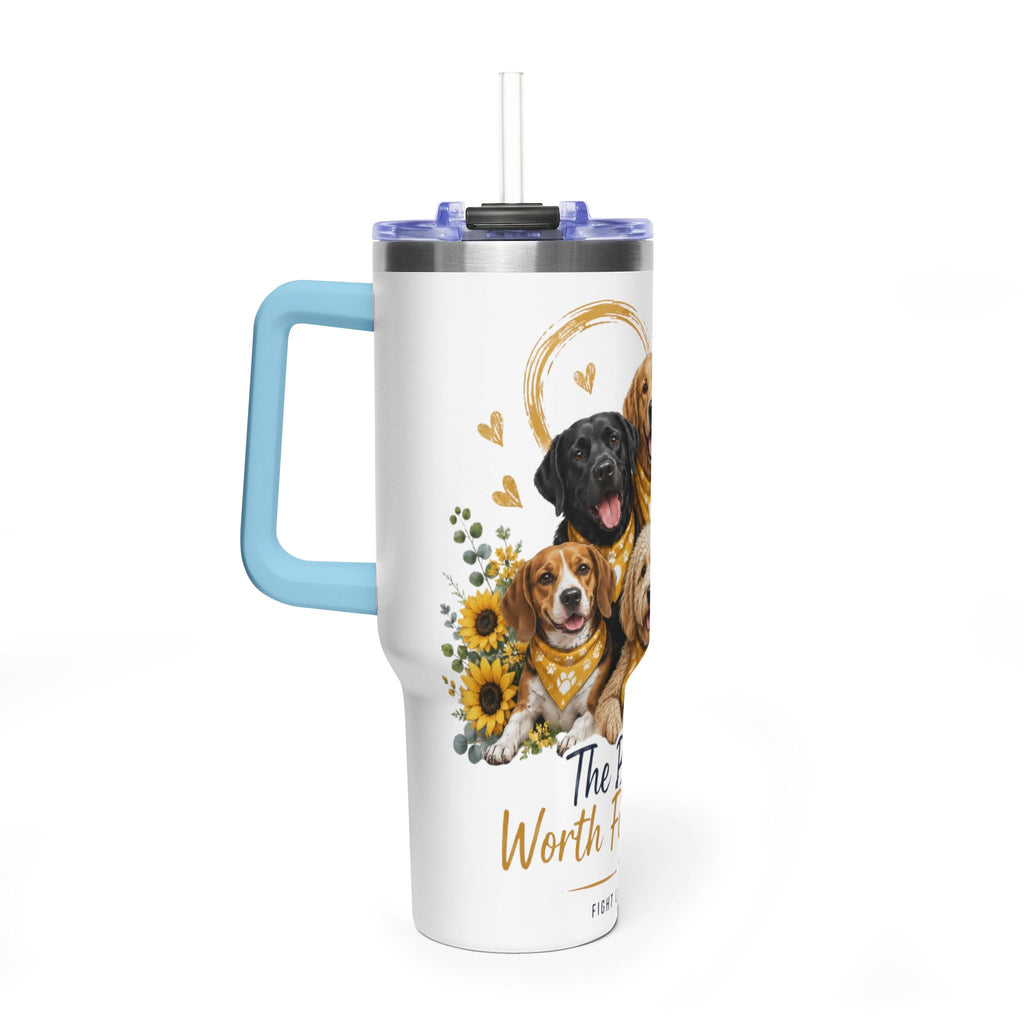 "The Bond Is Worth Fighting For" — 40oz Vacuum Tumbler